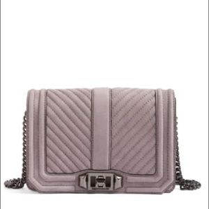 Rebecca Minkoff Small Love Nubuck Crossbody Bag